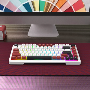 Wired Mechanical Gaming <strong>Keyboard</strong> 82 Keys RGB Ergonomic Design Hot-Swap Gasket Structure Wired Mechanical Gaming <strong>Keyboard</strong> - Product Image 5