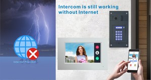<strong>Modern</strong> HD1080P IP65 Video Doorbell Video <strong>Intercom</strong> <strong>System</strong> Works With Touch Monitor, Video Door Phone for Villa 2 Door Locks - Product Image 4