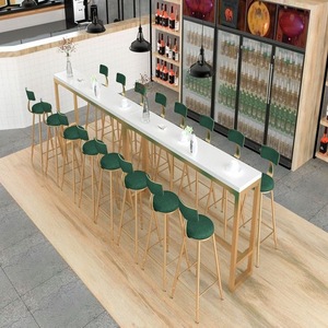 Free Sample Long <strong>Rectangular</strong> Metal Kitchen Restaurant Marble Dining Room Bar <strong>Counter</strong> <strong>Table</strong> - Product Image 3