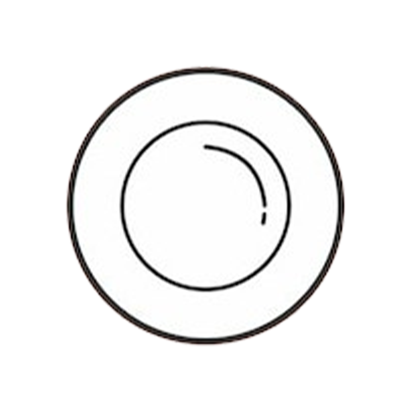 Soucoupe de 6.37 pouces