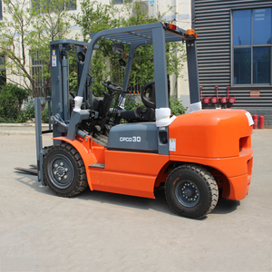 Precio preferencial Simplicidad Operador Carretilla elevadora diésel Carga y descarga flexibles para fábricas industriales - Product Image 2