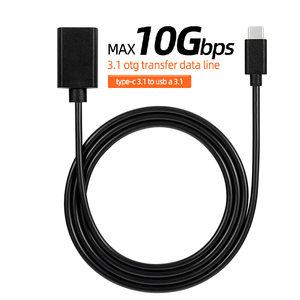 Customizable Type C USB Data Cable Otg <strong>Function</strong> Mobile Phone Computer Game <strong>Controller</strong> PVC Jacket Braid Type C Otg Patch Cord - Product Image 1