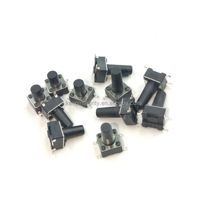 100pcs/lot 6*6*4.3/5/6/7/8/9/10/11/12/13mm 10pcs Each Micros <strong>Push</strong> <strong>Button</strong> <strong>Switch</strong> SMD <strong>PCB</strong> 4Pin 6X6 Tactile <strong>Switch</strong> - Product Image 5
