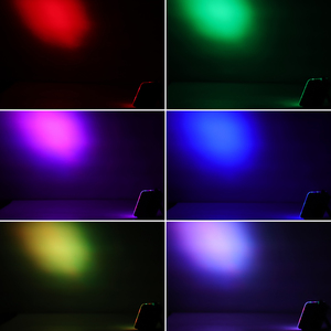 ไฟเวที LED RGB DJ Par Light 17ชิ้น,ไฟเวทีแบบพกพาควบคุมด้วย IR ระยะไกลสำหรับงานแต่งงานวันเกิด KTV - Product Image 6