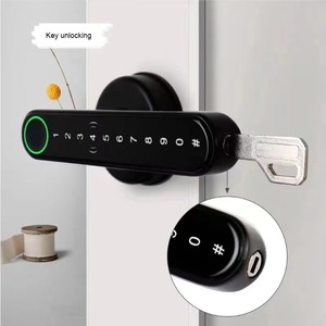Tuya chiave senza chiave WiFi Smart Lock in alluminio con chiave digitale compatibile con telecomando blocco porta in legno con integrazione App - Product Image 3
