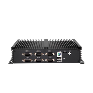 มินิพีซีไม่มีพัดลม I3 I5 I7ซีพียู Intel Core พร้อมสายแลน6 * USB 6 * COM RS485/232 GPIO ซิมพอร์ต - Product Image 2