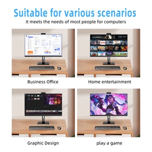 Nuovo computer desktop di fabbrica tutto in un pc pc da 27 pollici computer desktop all-in-one processore i3 i5 i7 pc desktop tutto in uno - Product Image 4