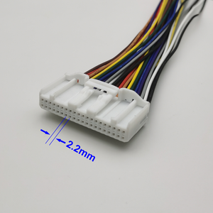 Классический автомобильный жгут проводов 1318389-1 025 ECU plug hsg assy 40P pbt gf30 от производителя для автомобиля 9098012557 - Product Image 2