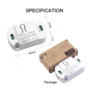 QIACHIP WiFi Mini Smart Home telecomando Wireless 10A Doodle Smart Life APP220V Timer Breaker con Alexa Google Home - Product Image 5