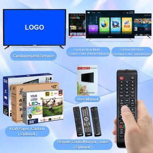 4K 43/50/55/65/75英寸UHD Led电视4k智能wifi电视4k UHD工厂廉价平板电视高清液晶LED最佳智能电视 - Product Image 3