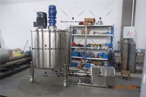 Food Grade Cosmetic CE Certificated High Shear Homogenizer <strong>Mixer</strong> Emulsifying Disperser Inline Homogenizer Pump - Product Image 6