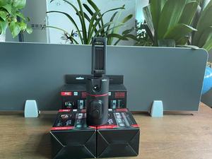P02 AI Auto <strong>Following</strong> Gimbal Stabilizer 360 Rotation Phone Stand Desktop Tracking Gimbal Remote for Live Outdoor Photography - Product Image 5