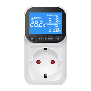 Portable Intelligent Power <strong>Timer</strong> Switch Socket Digital EU Plug Thermostat <strong>Temperature</strong> <strong>Controller</strong> for Refrigerator - Product Image 1