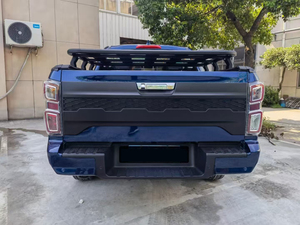 Pickup Rear <strong>Trunk</strong> Tailgate <strong>Red</strong> Logo Black Cover Panel For Isuzu DMAX D-Max 2021 - Product Image 3