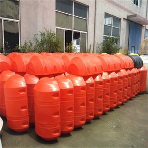 LLDPE材料浮式防波堤系统浮标，用于海洋工程的海上防洪海防疏浚管道浮标 - Product Image 6