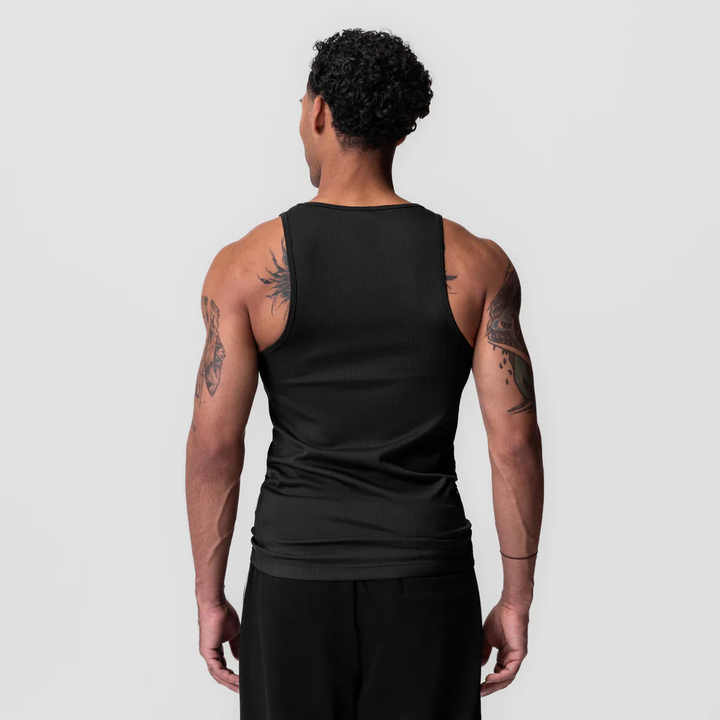 Running Gym Workout Soft and Lightweight Sleeveless Sportswear Bodybuilding Muscle Fit Men's Ribbed Tank Tops