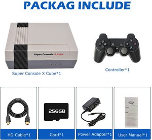 33000ゲームワイヤレスコントローラーコンソールエミュレーターを備えたゲームプレーヤー向けのスーパーコンソールXキューブレトロビデオゲームコンソール - Product Image 2