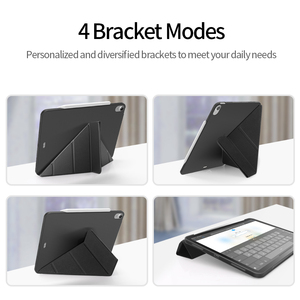 アマゾンのトップセラーipadエアケース用マルチフォールドipadカバー用超スリムシリコンipadケースカバー用キッズ