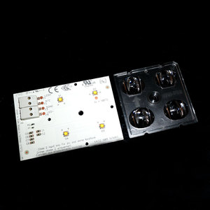 4 светодиода водонепроницаемый 10 Вт 3535 светодиодный Pcb и объектив Светодиодный модуль для уличного освещения - Product Image 3