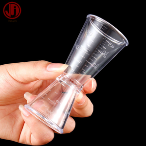 Fabrika doğrudan gıda sınıfı PC plastik Jigger kokteyl Shaker, Barware ölçüm Mix aracı - Product Image 4