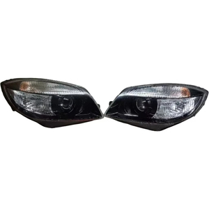 Skoda FABIA siyah matris Lens için far takımı orijinal High End LED far takımı Lens - Product Image 1