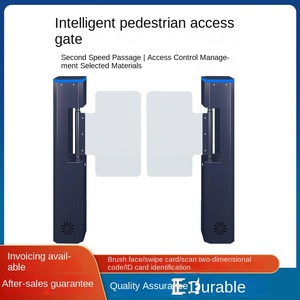 Sistema di controllo di accesso del portone di oscillazione verticale per la palestra edificio per uffici tornelli pedonali elettrici residenziali tornelli per - Product Image 3