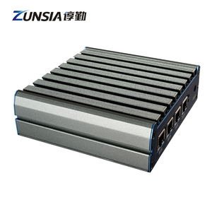 Zunsia PfsenseファイアウォールMIni PC 4 LAN Celeron J4125 J1900 E3845デスクトップネットワークセキュリティナノミニコンピュータソフトルーターミニPC - Product Image 5