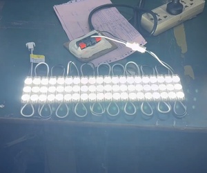 Reklam 110 ve pano işaretleri için 3 enjeksiyonlu LED ve Lens ile yüksek gerilim 220V/ışıklı kutular V AC LED modülü - Product Image 4