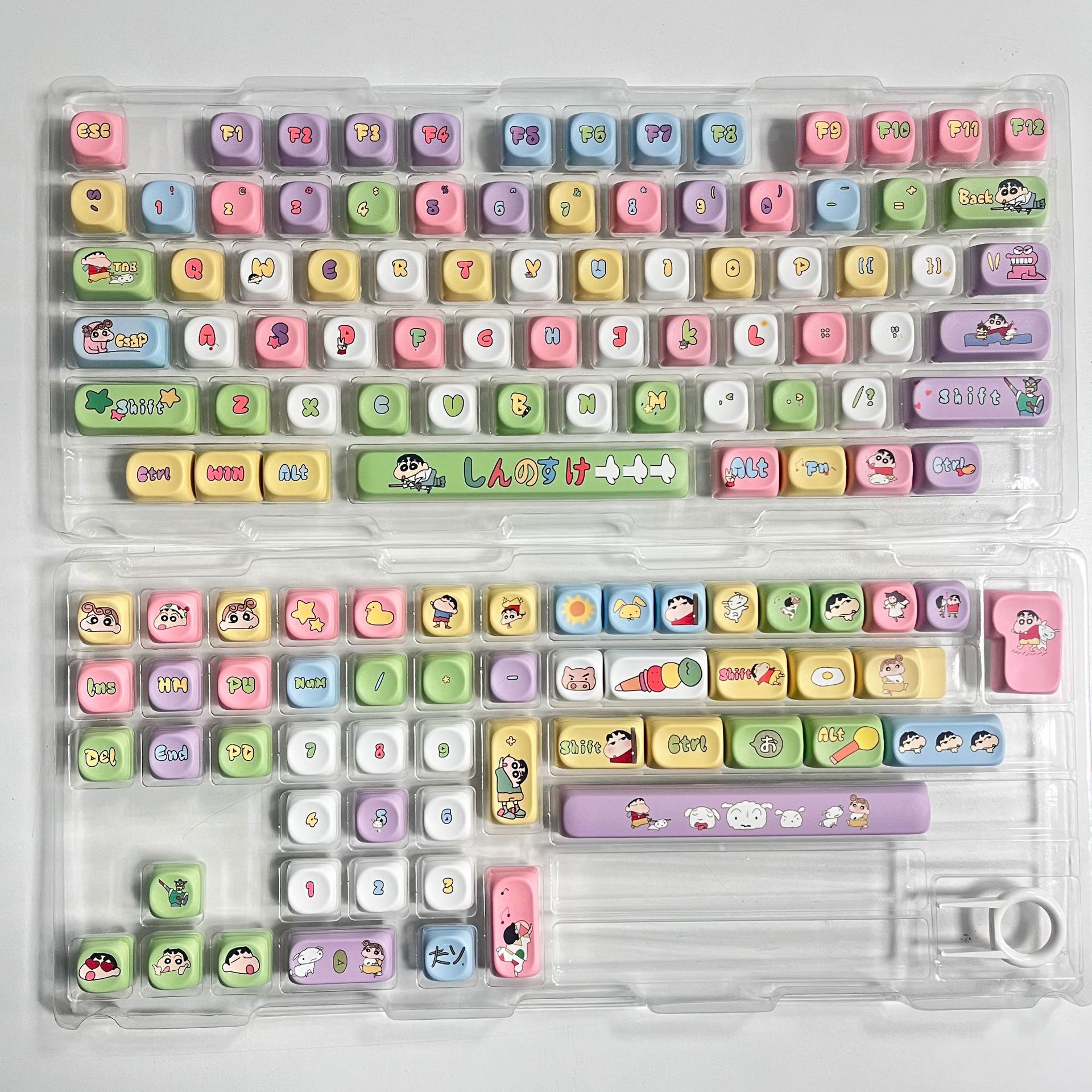Crayon small new theme keycap--english version