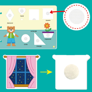 蒙特梭利幼儿忙书活动安静书幼儿早教启蒙安静书玩具 - Product Image 6