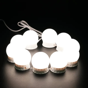 ไฟหน้ากระจกแต่งหน้า LED 3สี5V 8W สำหรับอ่านหนังสือในห้องนอน - Product Image 2