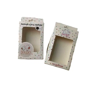 Venta al por mayor personalizado a todo color impreso caja de presentación colgante con ventana de papel caja de embalaje de cartón con gancho colgador - Product Image 6