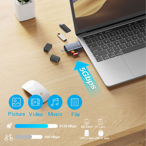 Lettore di schede USB3.0 cellulare SD tipo c Multi-funzione TF lettore di schede - Product Image 3