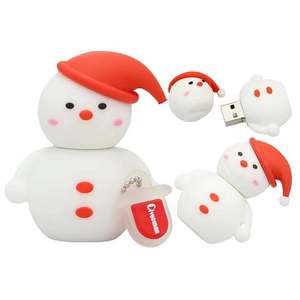 Christmas Gift Cartoon Usb <strong>Flash</strong> Drive 1Gb 2Gb 4Gb 8Gb 16Gb 32Gb Pendrive 2.0 3.0 <strong>Memory</strong> Stick - Product Image 4