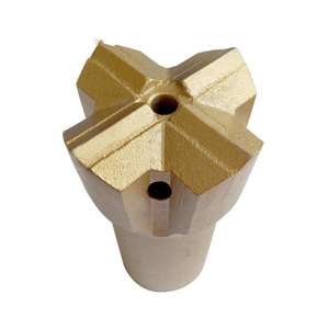 50mm 42 mm 40mm 7 Graus Cônicos Rock <span class=keywords><strong>Cross</strong></span> Cabeça Bit 46mm Mineração Brocas para Poço de Água Máquina de Perfuração