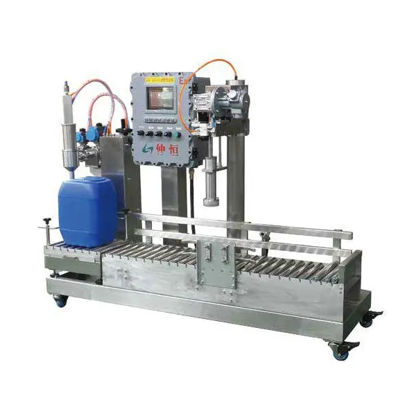 GSS-máquina de llenado de alcohol semiautomática para industria química, 10-30L