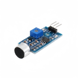 Módulo de sensor de sonido/módulo de detección de sonido Módulo de silbato interruptor activado por voz salida de nivel alto y bajo DIY - Product Image 1