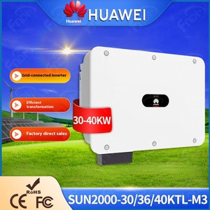 HAWEI Inversor solar de alta potencia 30KW/36KW Controlador MPPT conectado a la red Entrada de 1100V 60Hz AC Salida de onda sinusoidal pura trifásica