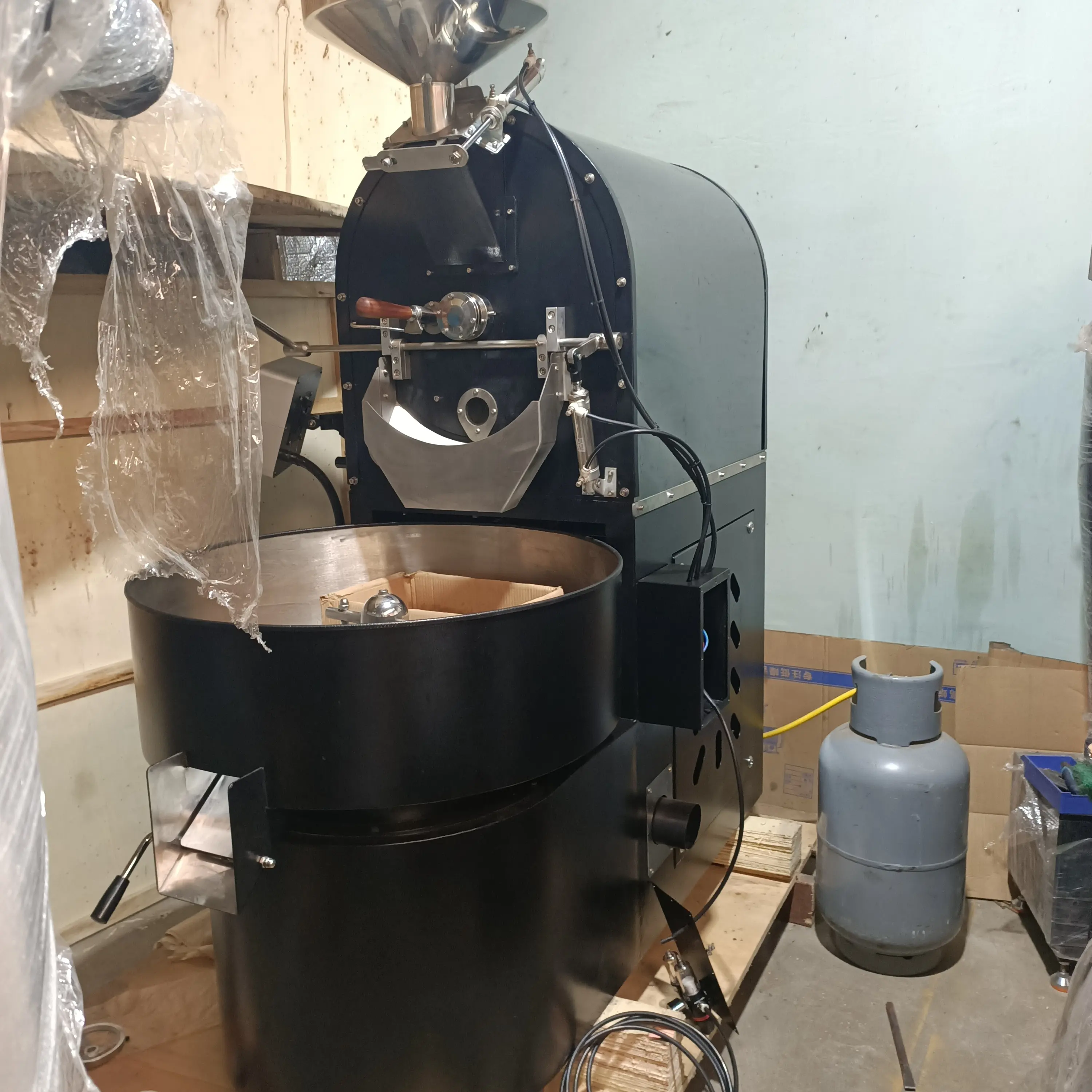 Gran PROMOCIÓN DE Oceanrich, tostador de café eléctrico a Gas de acero inoxidable, 12kg, 15kg, certificación CE, máquina tostadora de Café