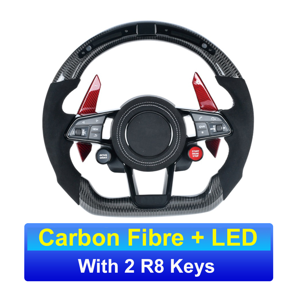 Fibra di carbonio LED 2 chiavi