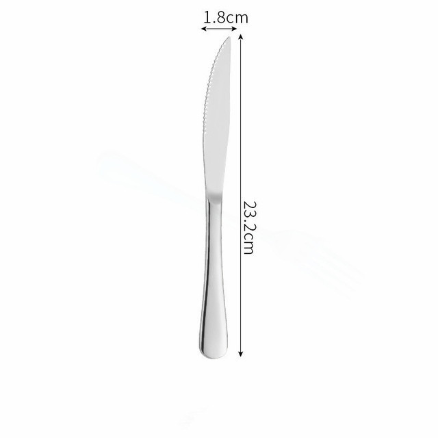 Coltello da bistecca in argento
