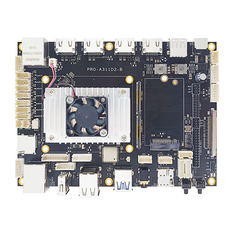 AMLOGIC A311D2 Development Board A311D2 Core Board 4K 3T NPU amlogic Rongpin PRO-A311D2