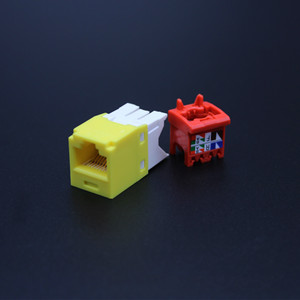 6类/5e类模块化千斤顶utp rj45梯形千斤顶，出厂价格 - Product Image 5