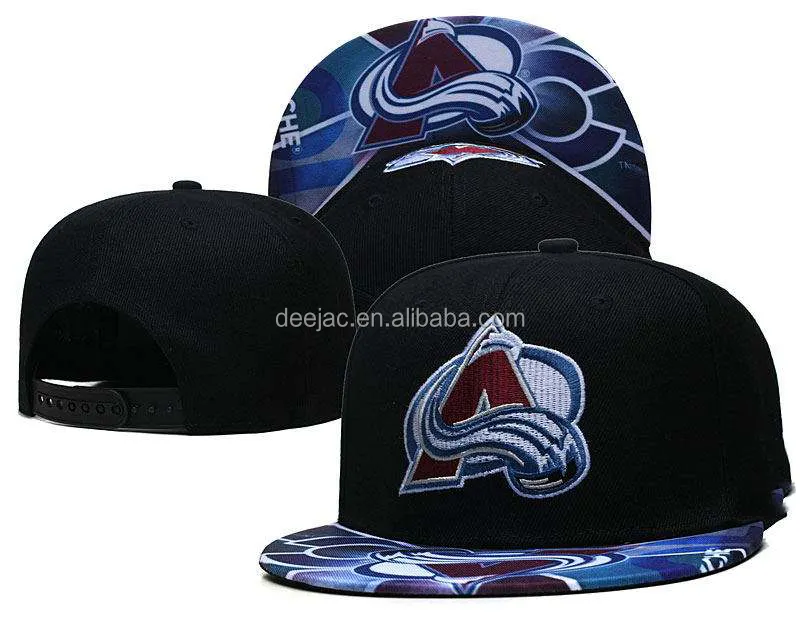 -Casquette de sport de la LNH Ins Casquette de langue de canard populaire européenne et américaine Hockey sur glace-Casquette de baseball de la ligue majeure