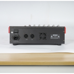 Professional 8 Channel <strong>Audio</strong> <strong>Interface</strong> Dj Mixer <strong>Input</strong> Jack Mixing Console With Effect &amp; Echo Function - Product Image 6