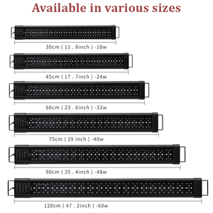 LED IP68 11.8 In 18W Piante Crescono Colorato Timer Della Lampada Fish Tank Acquario Luce Programmabile Simulare Sunsun - Product Image 6