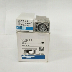 Новый и оригинальный H3Y-2-C 220VAC таймер H3Y2C в наличии на складе PLC Контроллер программирования - Product Image 1