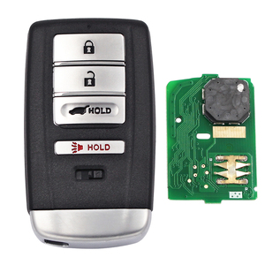 3 1/4ボタンFSK315MHz PCF7953X HITAG3/47チップスマートリモートキーforAcura MDX RDX ILX RLX TLX 2014-2020 FCC ID: KR5V1X HON66 - Product Image 4
