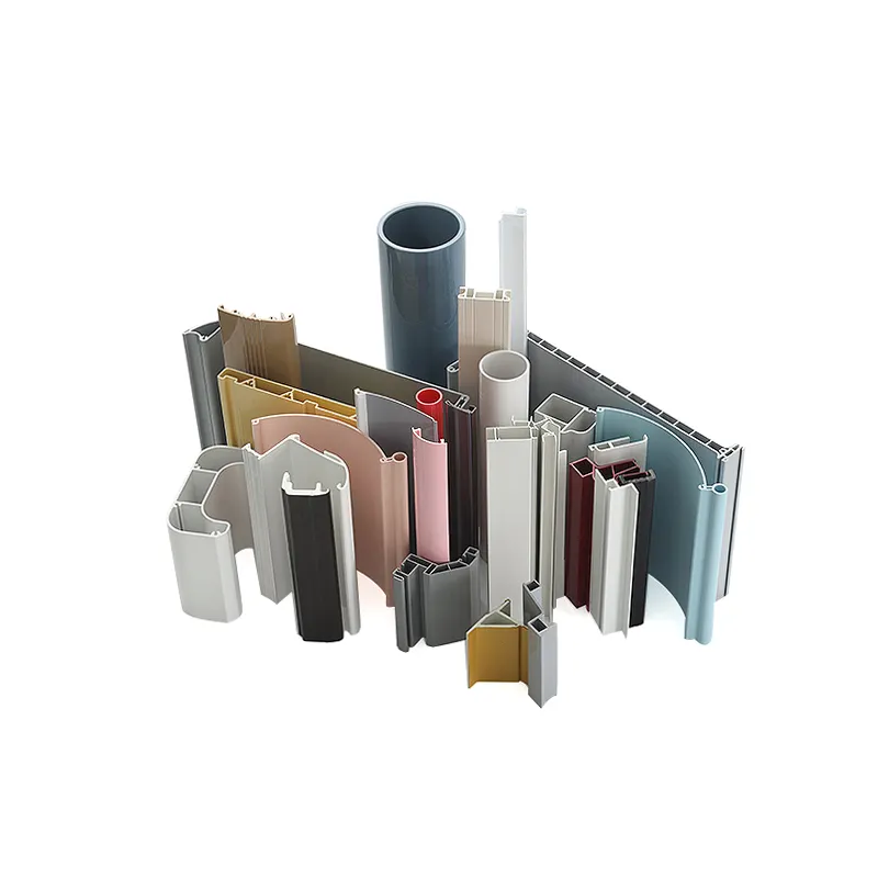 OEM ODM Plastic Profile Production Custom Building Materials Plastic Extruded Profile Skirting Joints Profiles