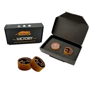 High Quality Made in China <strong>Multi</strong> Layers H Hardness Victory Pool Cue <strong>Tip</strong> - Product Image 4